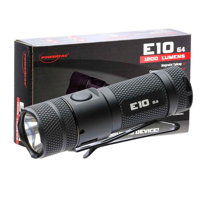 E10-G4 1,200 Lumen Magnetic Tail Cap EDC Flashlight