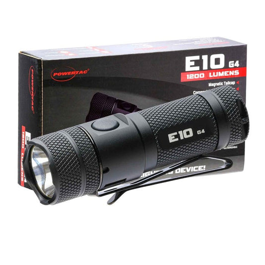 E10-G4 1,200 Lumen Magnetic Tail Cap EDC Flashlight