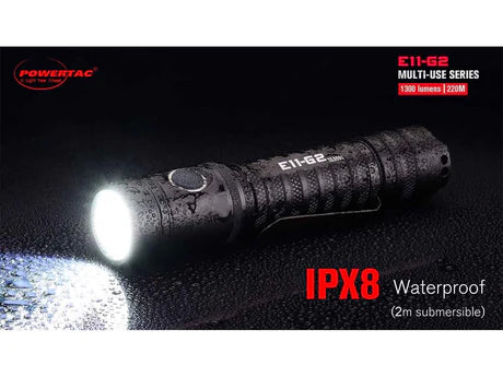 E11-G2 -1300 Lumen Rechargeable EDC Flashlight